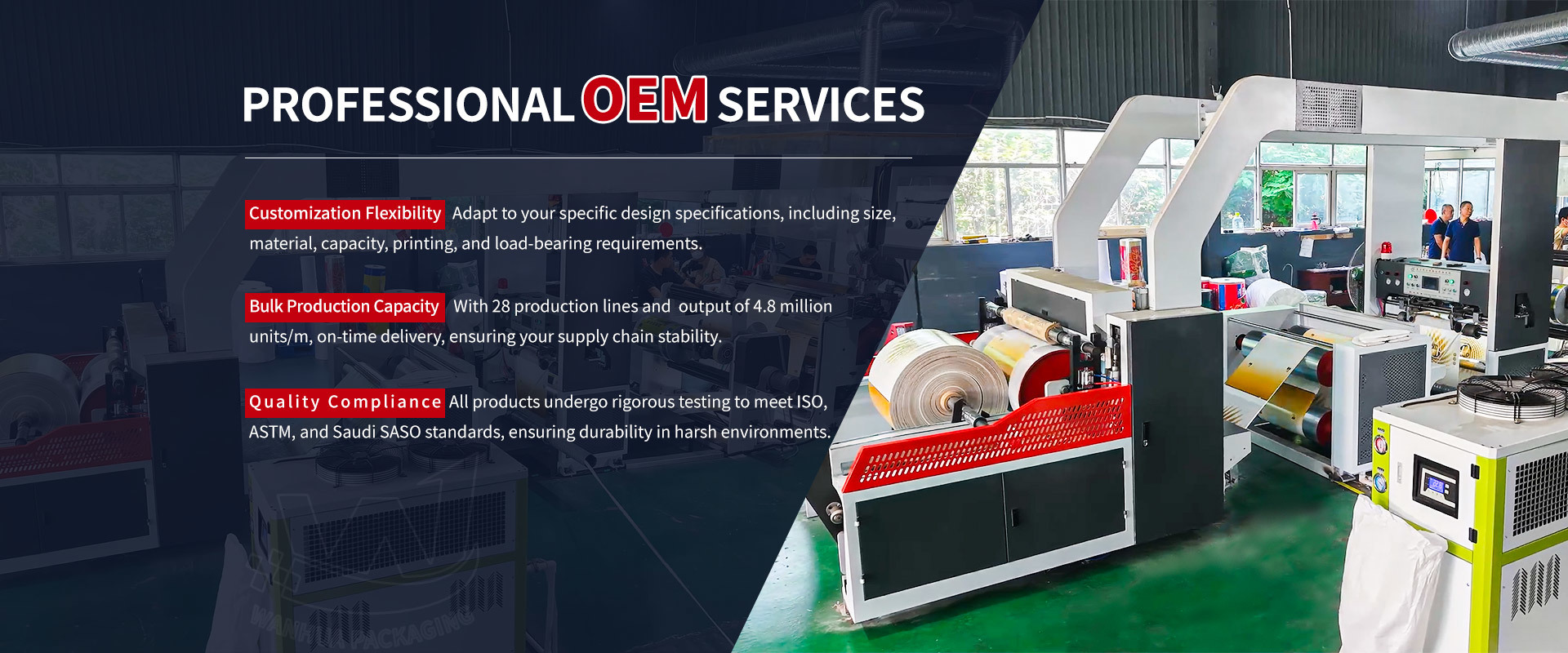 quality BOPP LAMINATED PP WOVEN BAGS factory