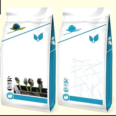 Buen precio 20 kg Capacidad de carga Pp Bolsa de tejido ISO9001 Certificada con 50-200 micrones para el embalaje de fertilizantes en línea