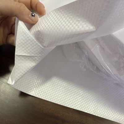 Buen precio Bolsa de tejido de polipropileno laminado de alta calidad con bolsas interiores en línea